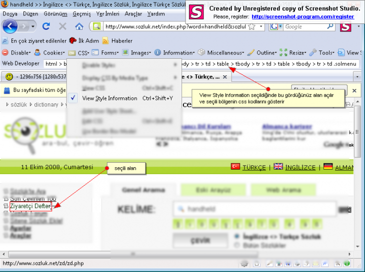 Measureıt, Webdeveloper Anlatım