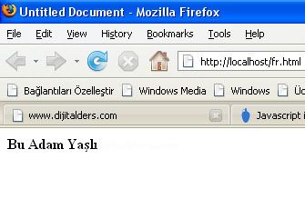 İf, Else İf , Kısa Karşılaştırma Operat&ouml;r&uuml;