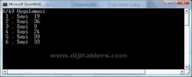 DO LOOP D&ouml;ng&uuml;s&uuml;