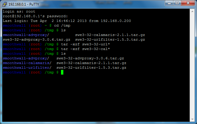Smoothwall URL Filter Kurulumu