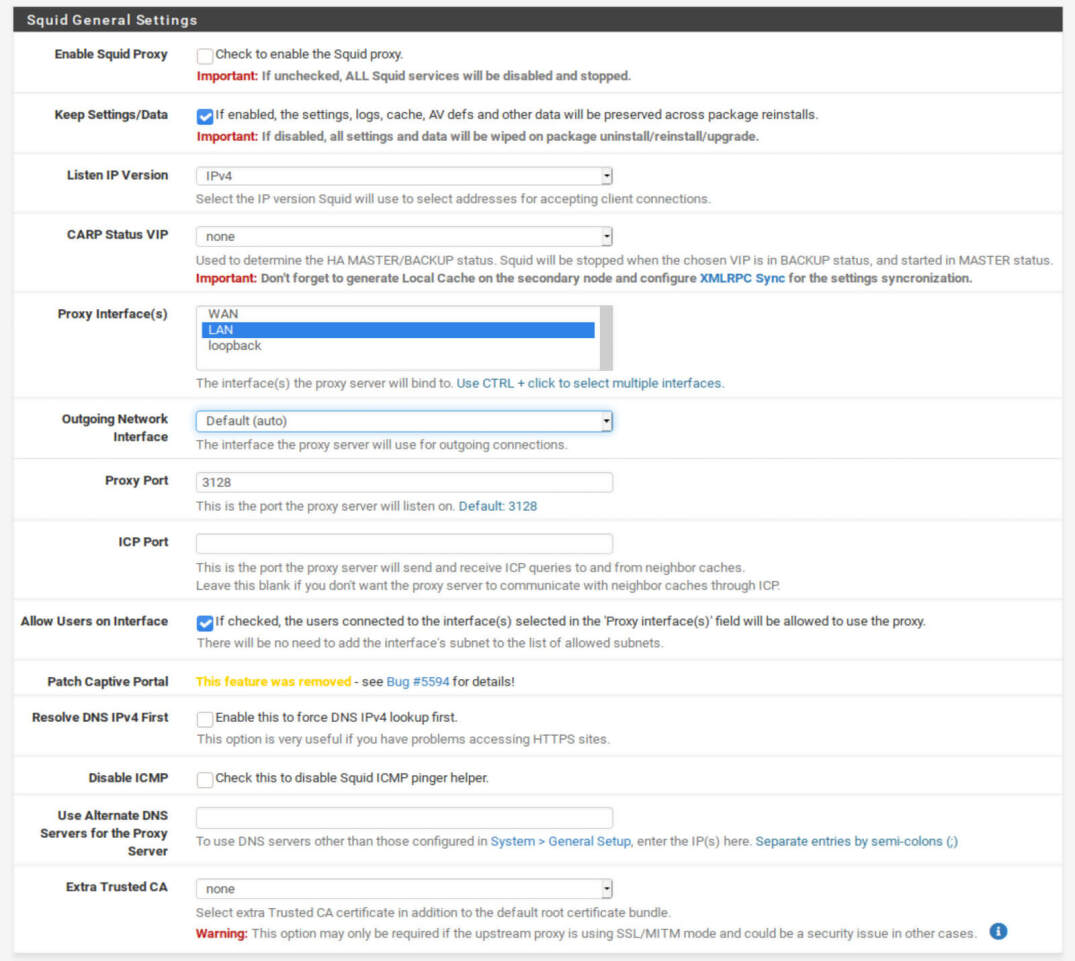 Pfsense Squid ve SquidGuard Paketlerinin Kurulması 2025